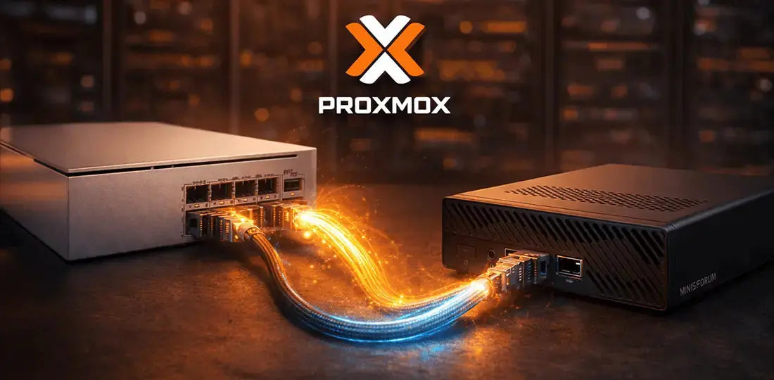 Minisforum MS-A2: Getting the 10 Gbit SFP+ Port Working in Proxmox Minisforum EU