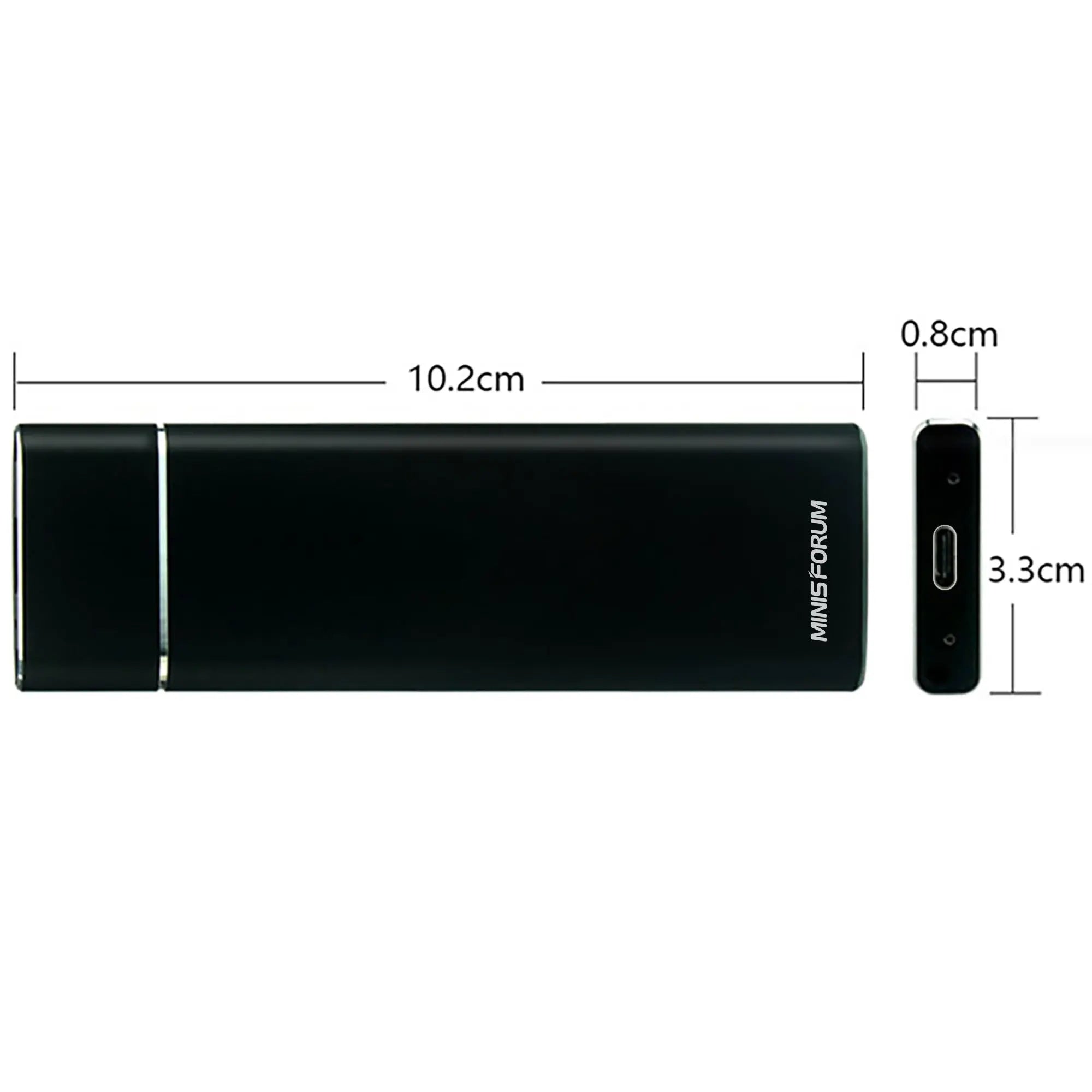 Minisforum 10Gbps M.2 NVMe SSD Enclosure Minisforum EU