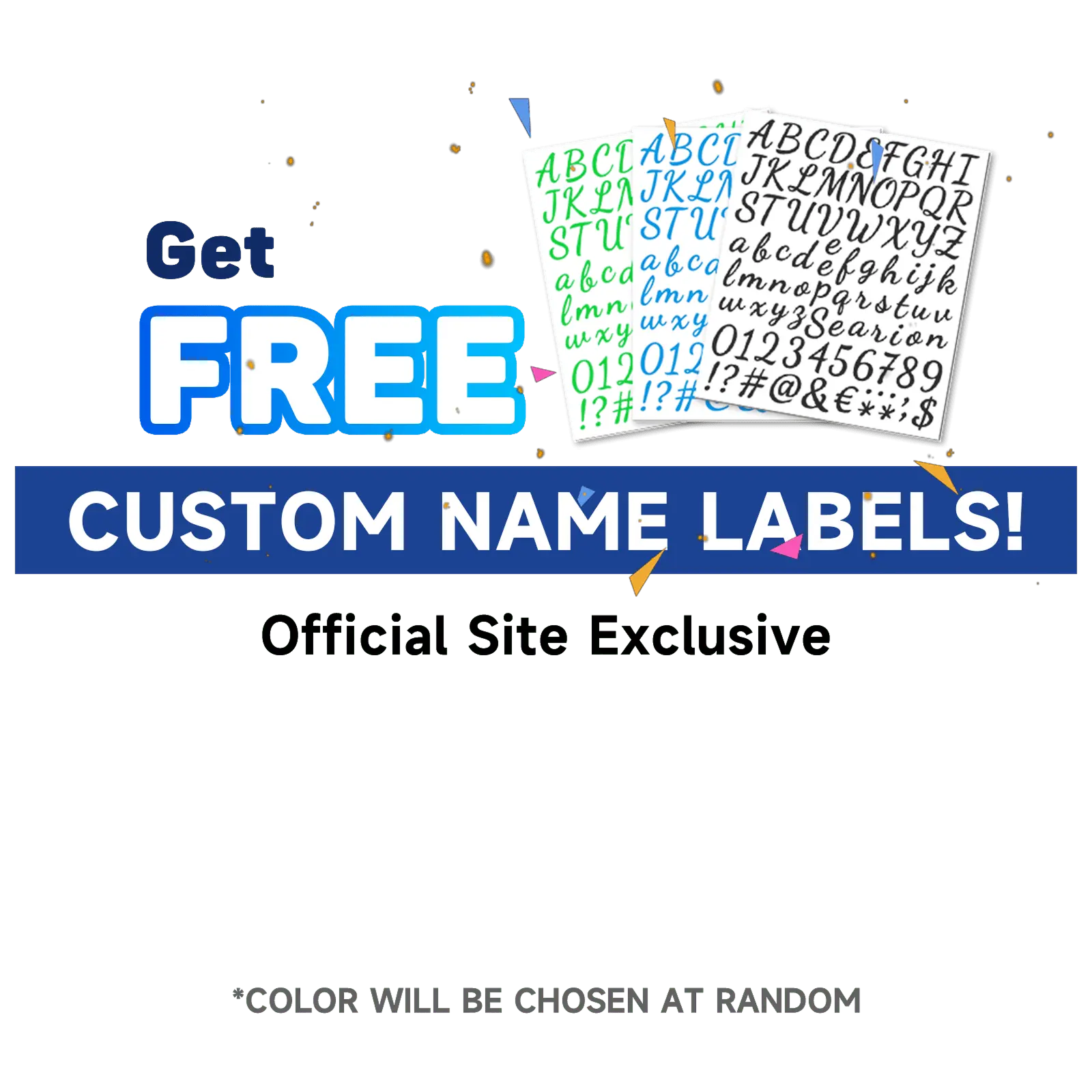 Minisforum letter stickers