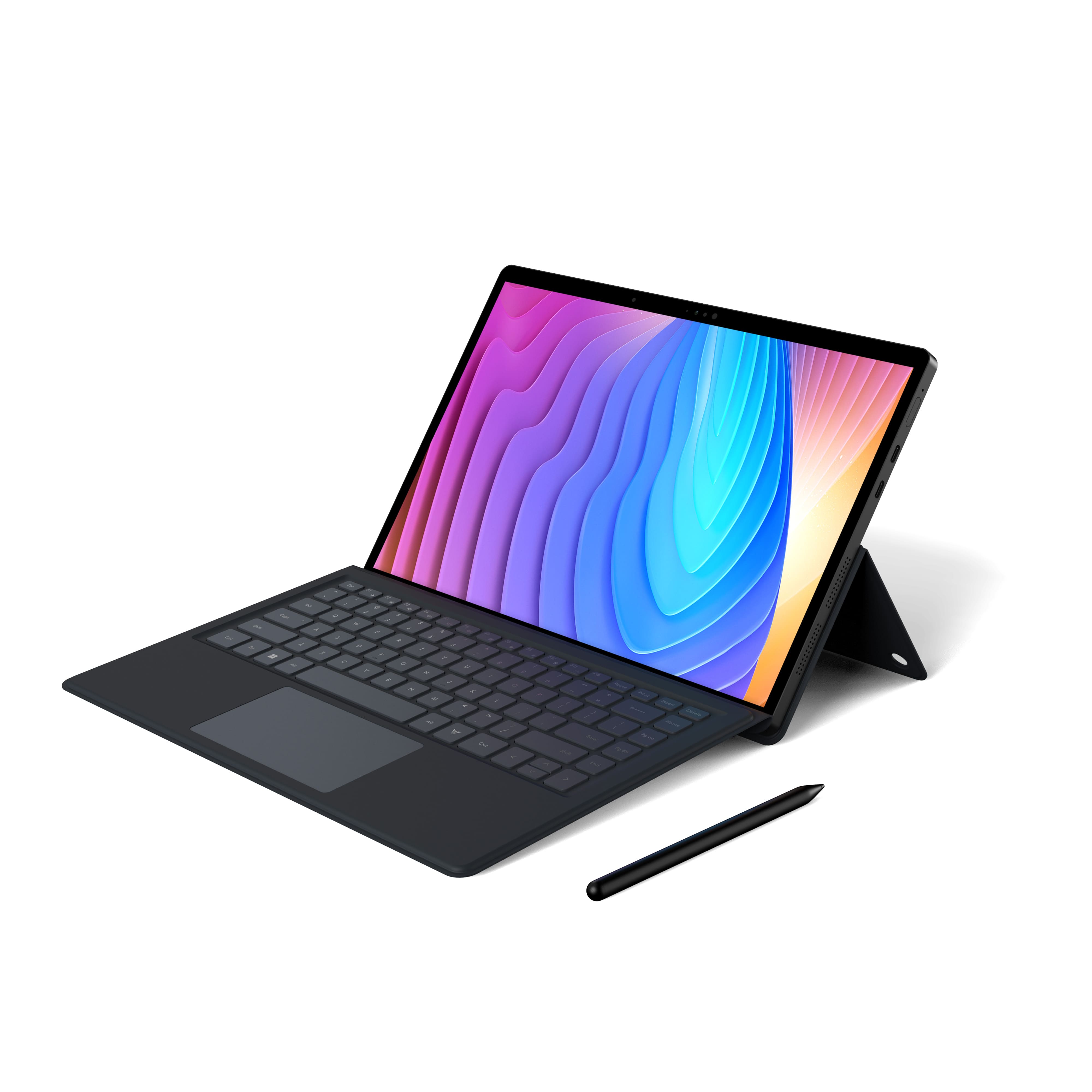 Minisforum V3 SE 3-in-1 tablet with magnetic keyboard