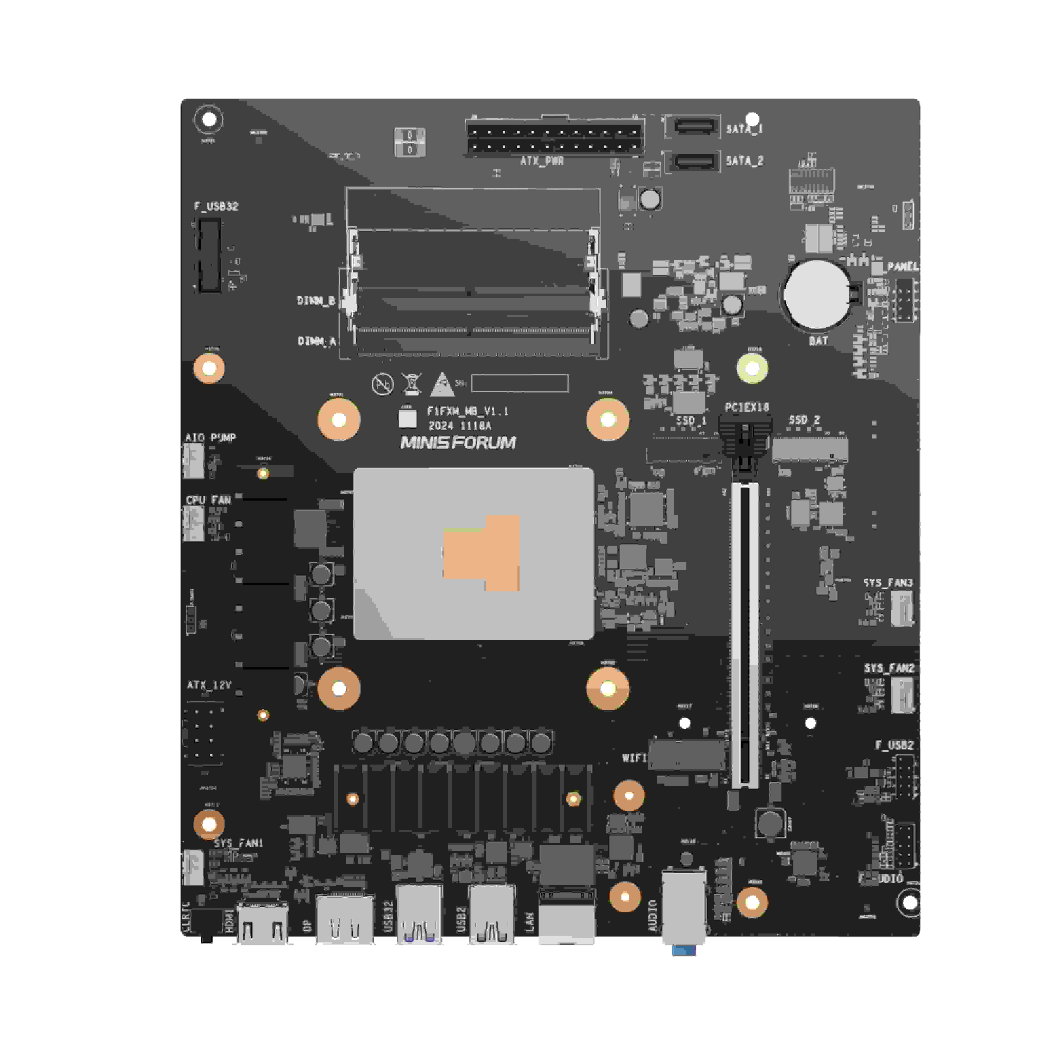 Minisforum Motherboard Refurbished Refurbished Mini PC