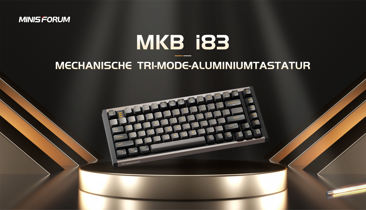 Minisforum's New Journey: Mechanical Keyboards