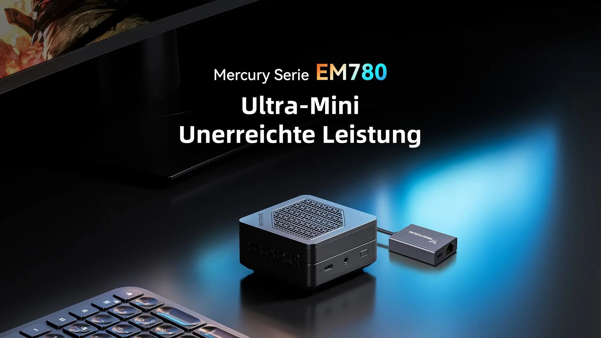 Kleiner und leistungsfähiger Mini-PC - EM780 Minisforum EU