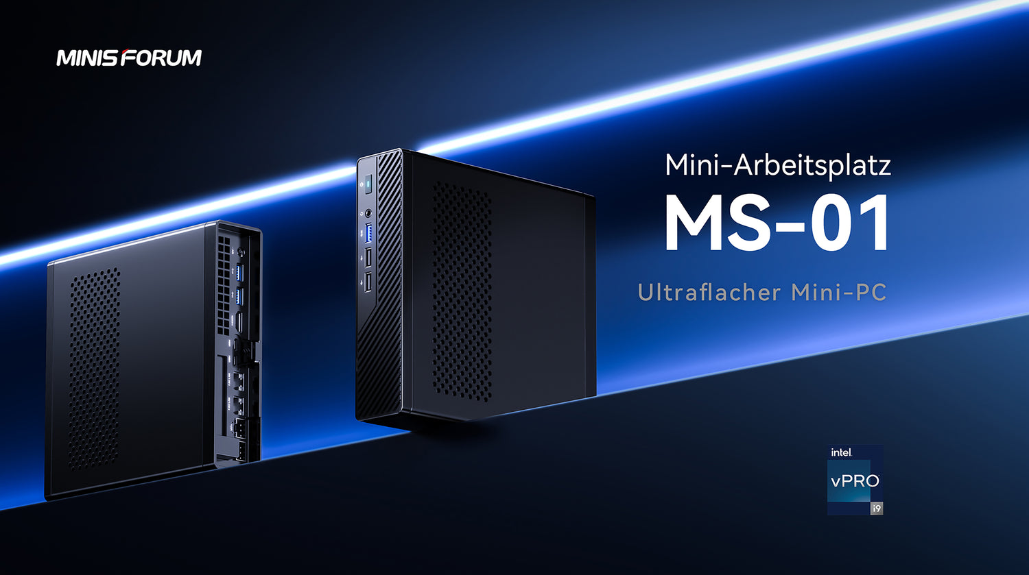 MS-01: Der erste Mini-Arbeitsplatz von Minisforum