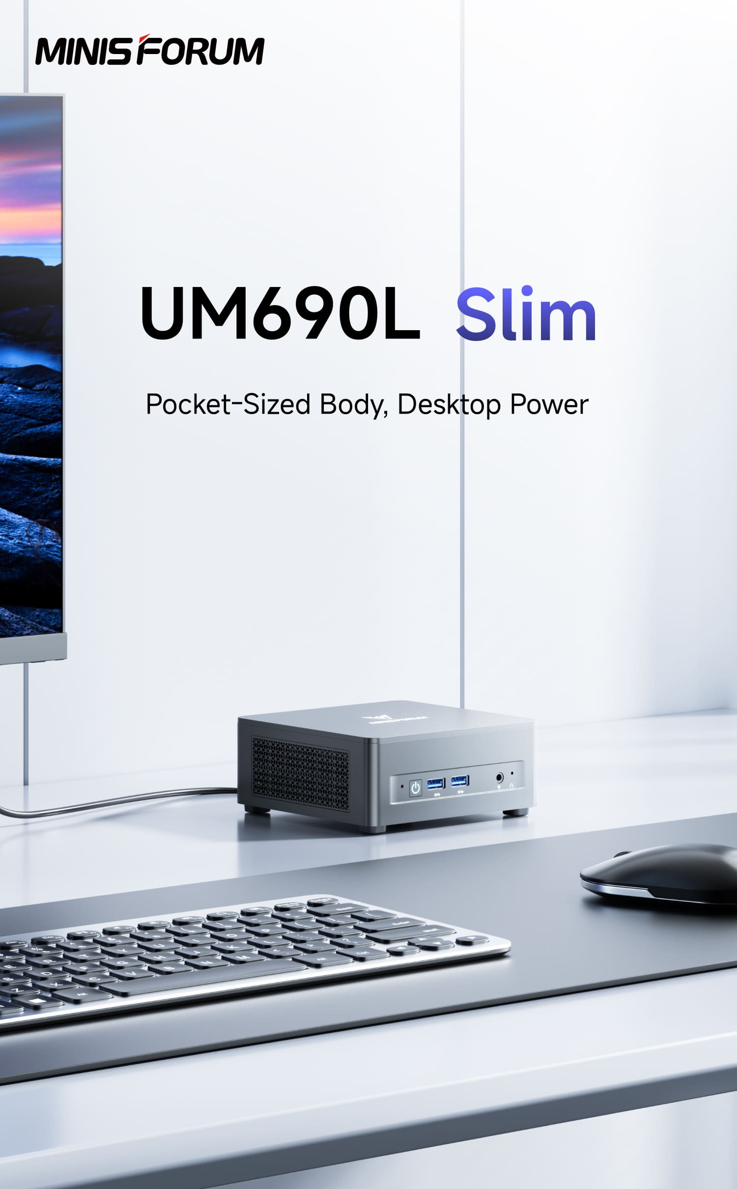 MINISFORUM UM690 Slim EliteMini USB充電可 Amazon.com: MINISFORUM UM690L Slim Mini PC, AMD Ryzen 9 6900HX