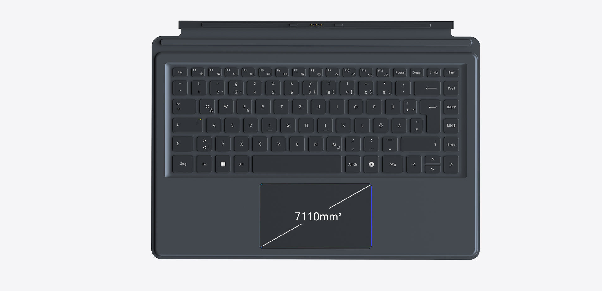 Minisforum V3 3-in-1 Tablet mit magnetischer Tastatur