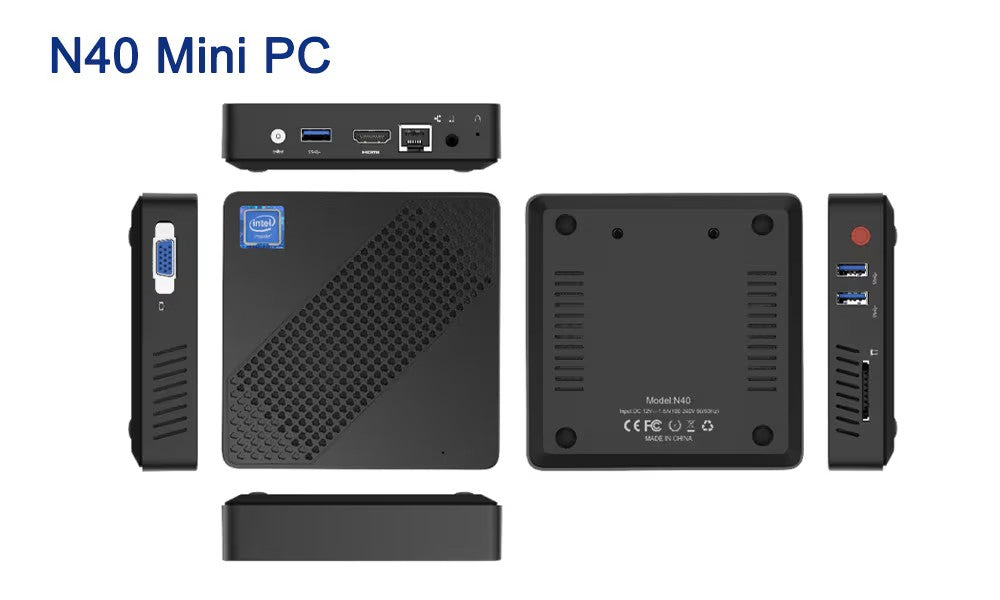 Minisforum EliteMini N40 Mini PC Intel Celeron Gemini Lake N4020