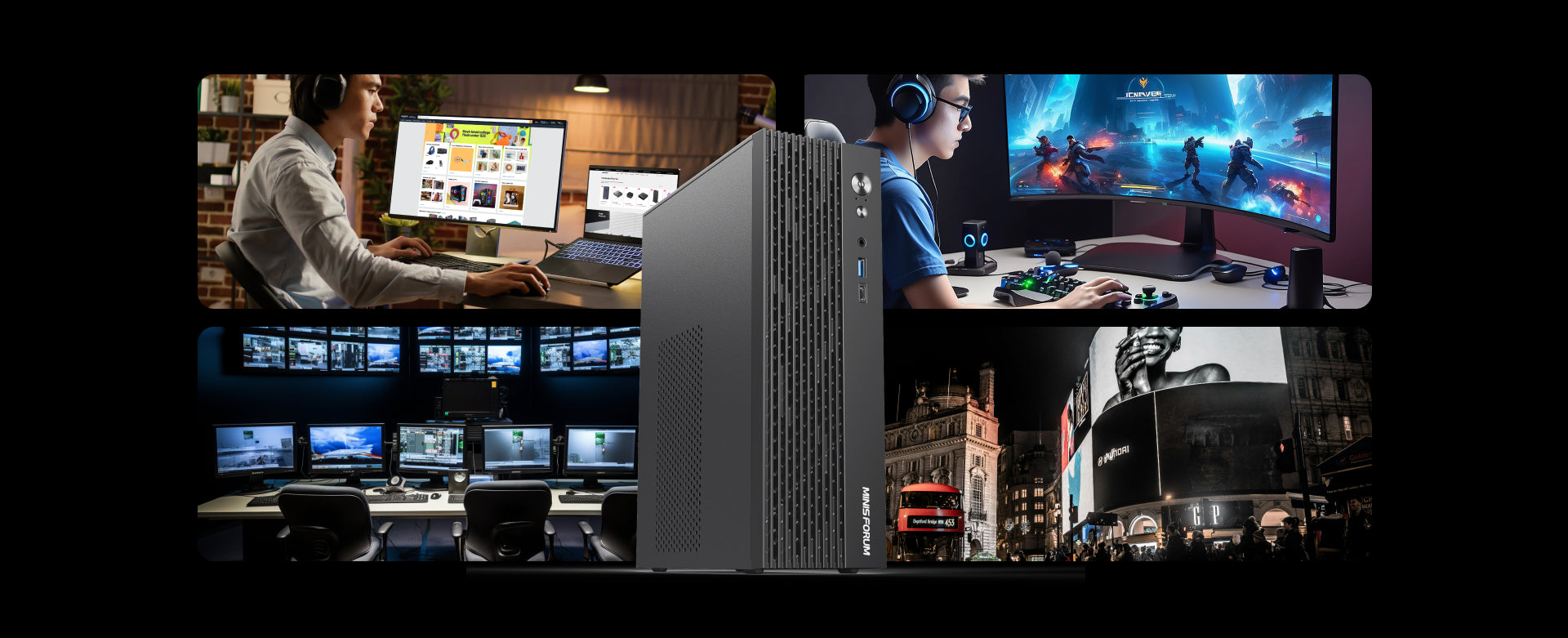MINISFORUM 129i7 / 790S7 Desktop-PC