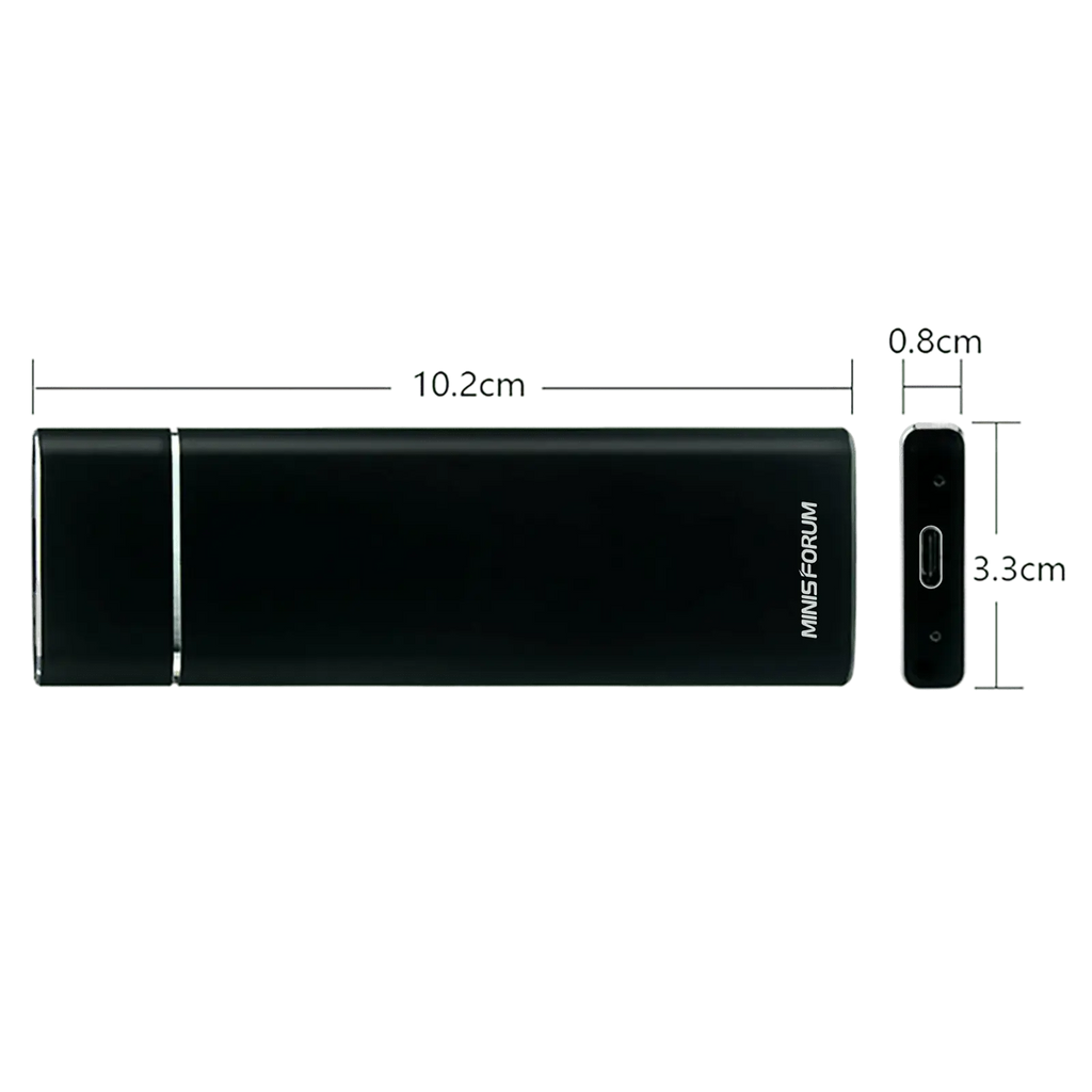 Minisforum 10Gbps M.2 NVMe SSD Enclosure