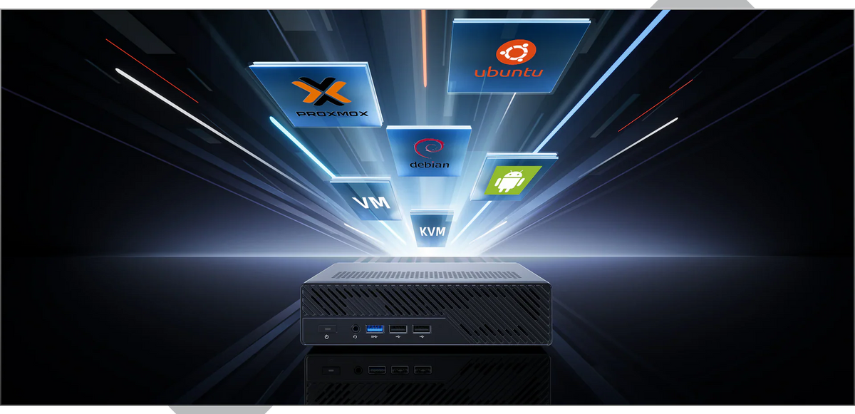 MINISFORUM MS-R1 Arm-based AI mini workstation with UEFI support