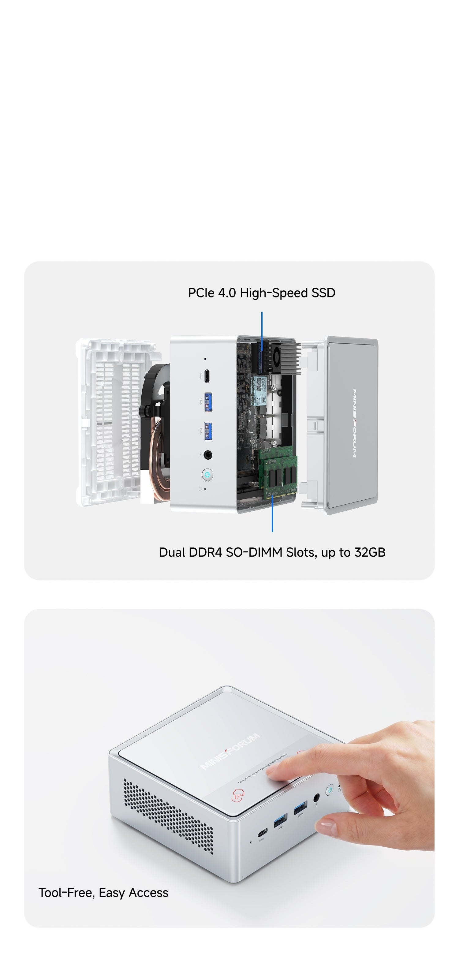 Minisforum i7-13620H (NPB6) mini PC