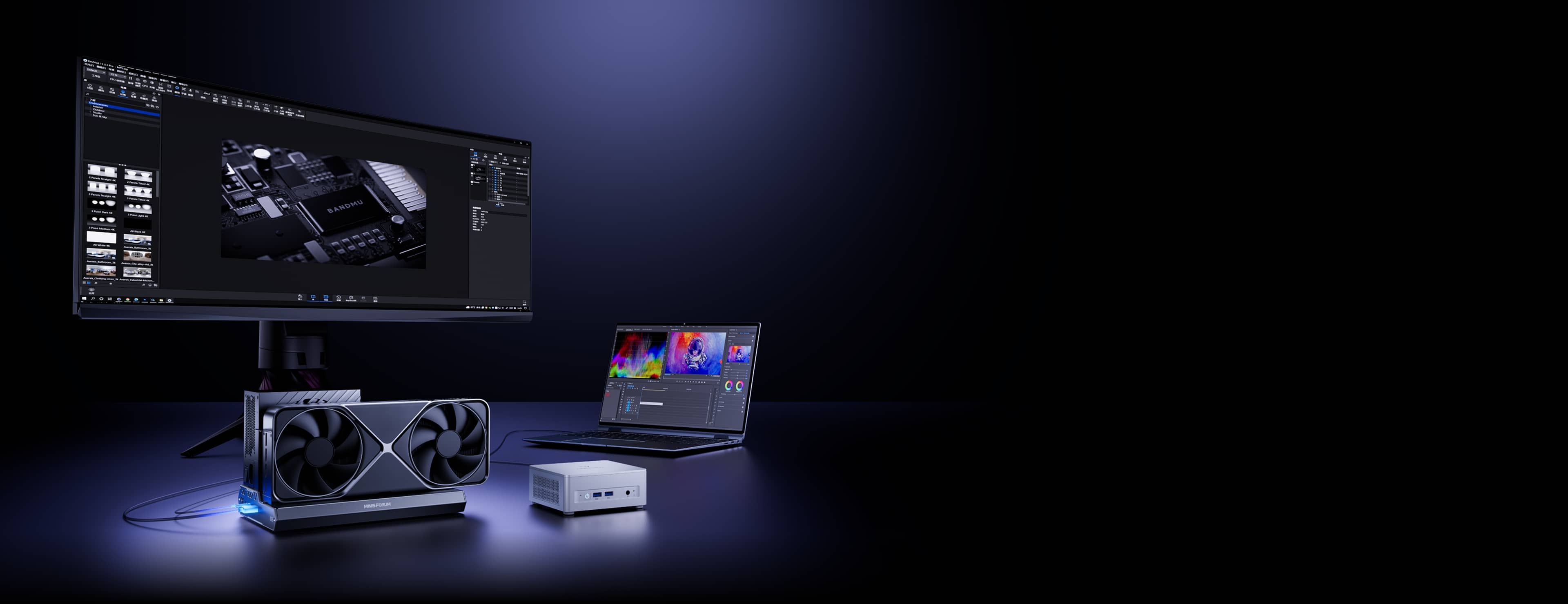 Minisforum DEG2 OCulink eGPU Dock